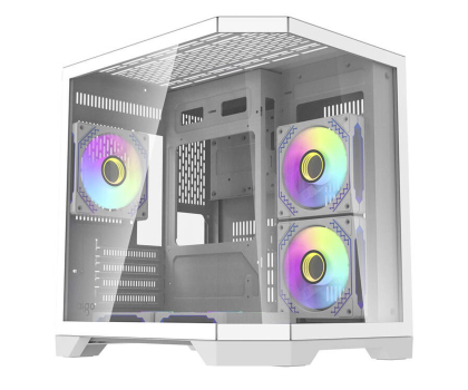 Obudowa DarkFlash FT350 + 5 fans ARGB White
